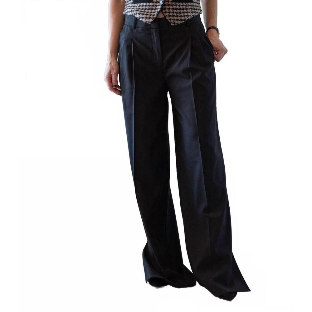 NEW THE GARMENT pluto grand pants in black
